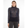CALVIN KLEIN JEANS MAGLIA SLIM LAVORATA A MAGLIA TRASPARENTE