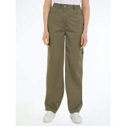CALVIN KLEIN PANTALONI CARGO IN TWILL DI COTONE