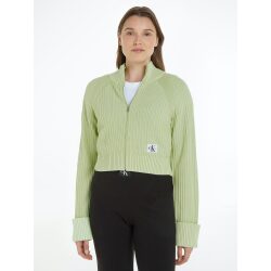 CALVIN KLEIN JEANS CARDIGAN DI COTONE A COSTINE