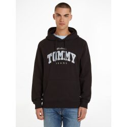 TOMMY JEANS FELPA CON CAPPUCCIO VARSITY