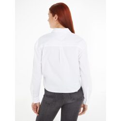 Alternative view of TOMMY JEANS CAMICIA CROP RELAXED FIT CON FIOCCO