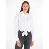 TOMMY JEANS CAMICIA CROP RELAXED FIT CON FIOCCO