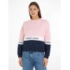 TOMMY JEANS FELPA CON MOTIVO COLOR BLOCK