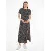 TOMMY JEANS ABITO MIDI CON MOTIVO A FIORELLINI E SPACCO