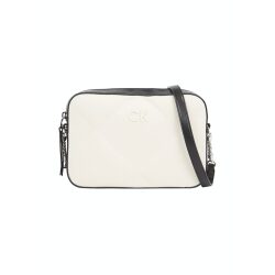 CALVIN KLEIN BORSA A TRACOLLA IN TELA TRAPUNTATA