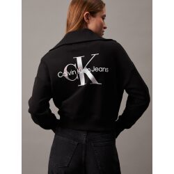 Alternative view of CALVIN KLEIN JEANS FELPA CON ZIP INTEGRALE