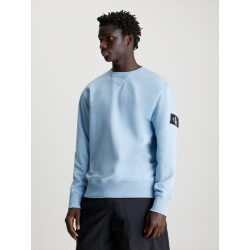 CALVIN KLEIN JEANS FELPA CON STEMMA IN COTONE LAVATO