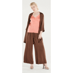 CROCHE' PANTALONI IN RASO