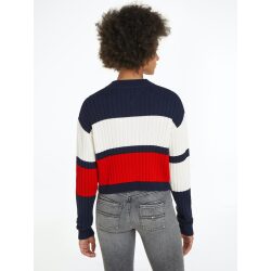 Alternative view of TOMMY JEANS MAGLIA CROP COLOR BLOCK