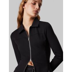 CALVIN KLEIN GIACCA MAGLIA PUNTO MILANO CON ZIP INTEGRALE
