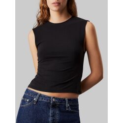 Alternative view of CALVIN KLEIN JEANS TOP SENZA MANICHE IN MORBIDO JERSEY