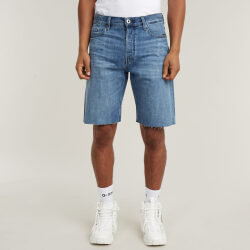 G-STAR BERMUDA DAKOTA IN DENIM TAGLIO AL VIVO