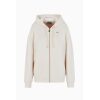 EA7 FELPA CON CAPPUCCIO E ZIP