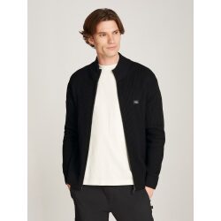 CALVIN KLEIN JEANS CARDIGAN FULL ZIP DI COTONE A COSTINE