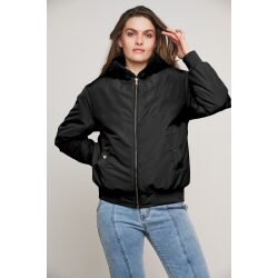 RINO & PELLE BOMBER REVERSIBLE RUBIA