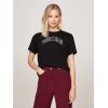TOMMY JEANS T-SHIRT SQUADRATA CON APPLIQUE DEL LOGO