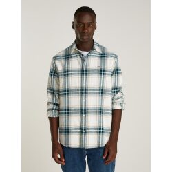 TOMMY JEANS CAMICIA RELAXED FIT IN FLANELLA