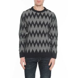 BL.11 MAGLIA GIROCOLLO JAQUARD