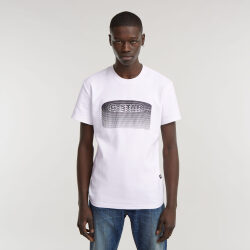 G-STAR T-SHIRT STACKED OLD SKOOL
