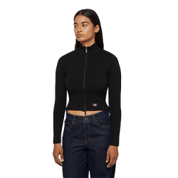 DICKIES MAGLIONE EAST HELENA RIB CON FULL ZIP