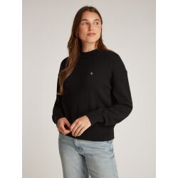 CALVIN KLEIN JEANS MAGLIONE IN COTONE CON MONOGRAMMA