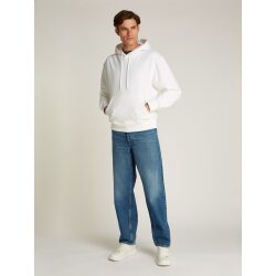 Alternative view of CALVIN KLEIN JEANS FELPA CON CAPPUCCIO E LOGO DIETRO