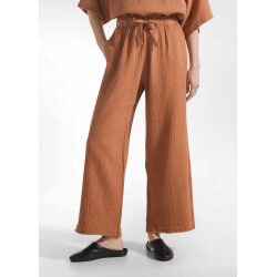 DEHA PANTALONE CROPPED IN GARZA DI COTONE