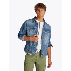 TOMMY JEANS GIACCA TRUCKER RYAN CON STEMMA RICAMATO