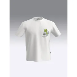 BERNA T-SHIRT GIN TONIC CON TASCHINO