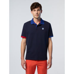 NORTH SAILS POLO CON DETTAGLI A CONTRASTO