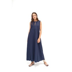 THIPO VESTITO SENZA MANICHE CON SPACCO