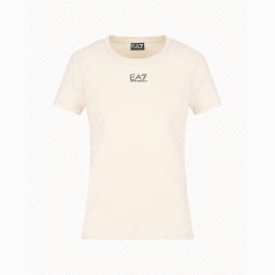 Alternative view of EA7 T-SHIRT LOGO SERIES IN COTONE E MODAL STRETCH